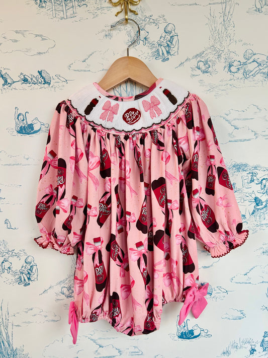 Dr. Pepper Long Sleeve Girls Bubble