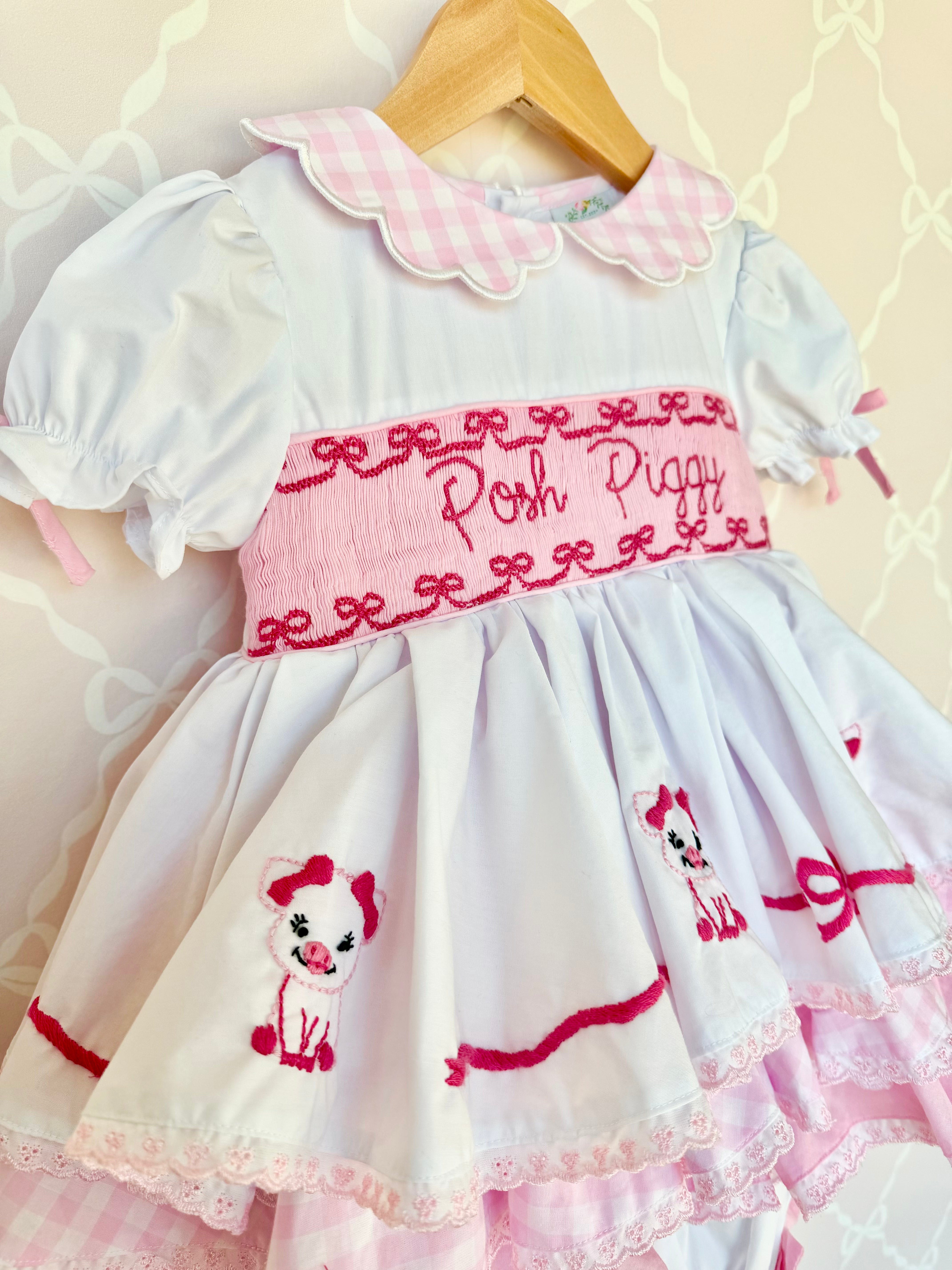 Posh Piggy Bloomer Set