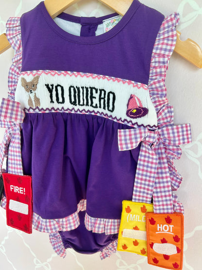 Yo Quiero Bloomer Set