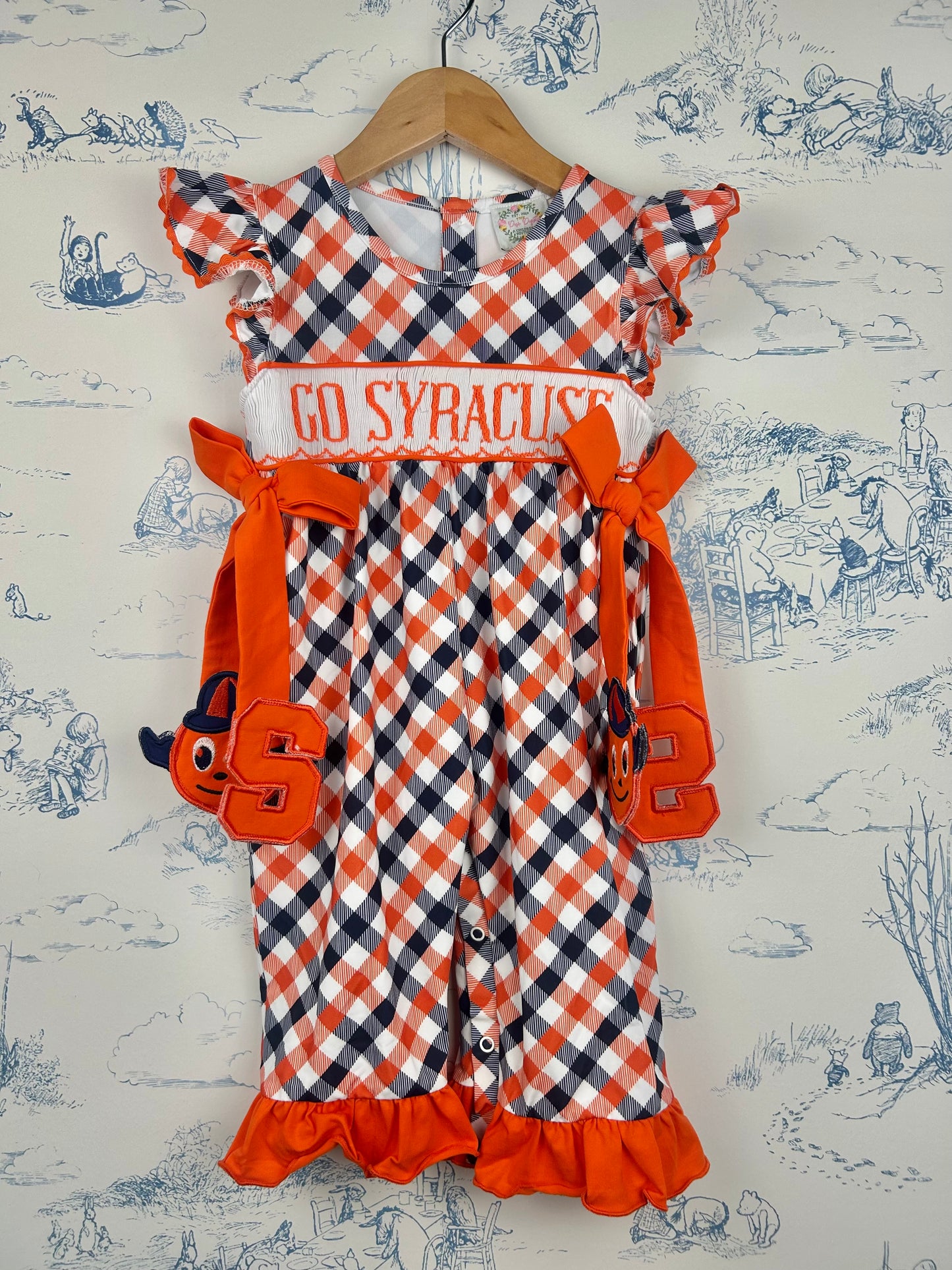 Custom Syracuse Romper