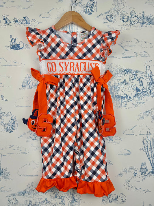 Custom Syracuse Romper