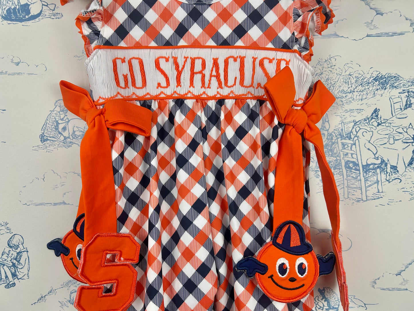 Custom Syracuse Romper