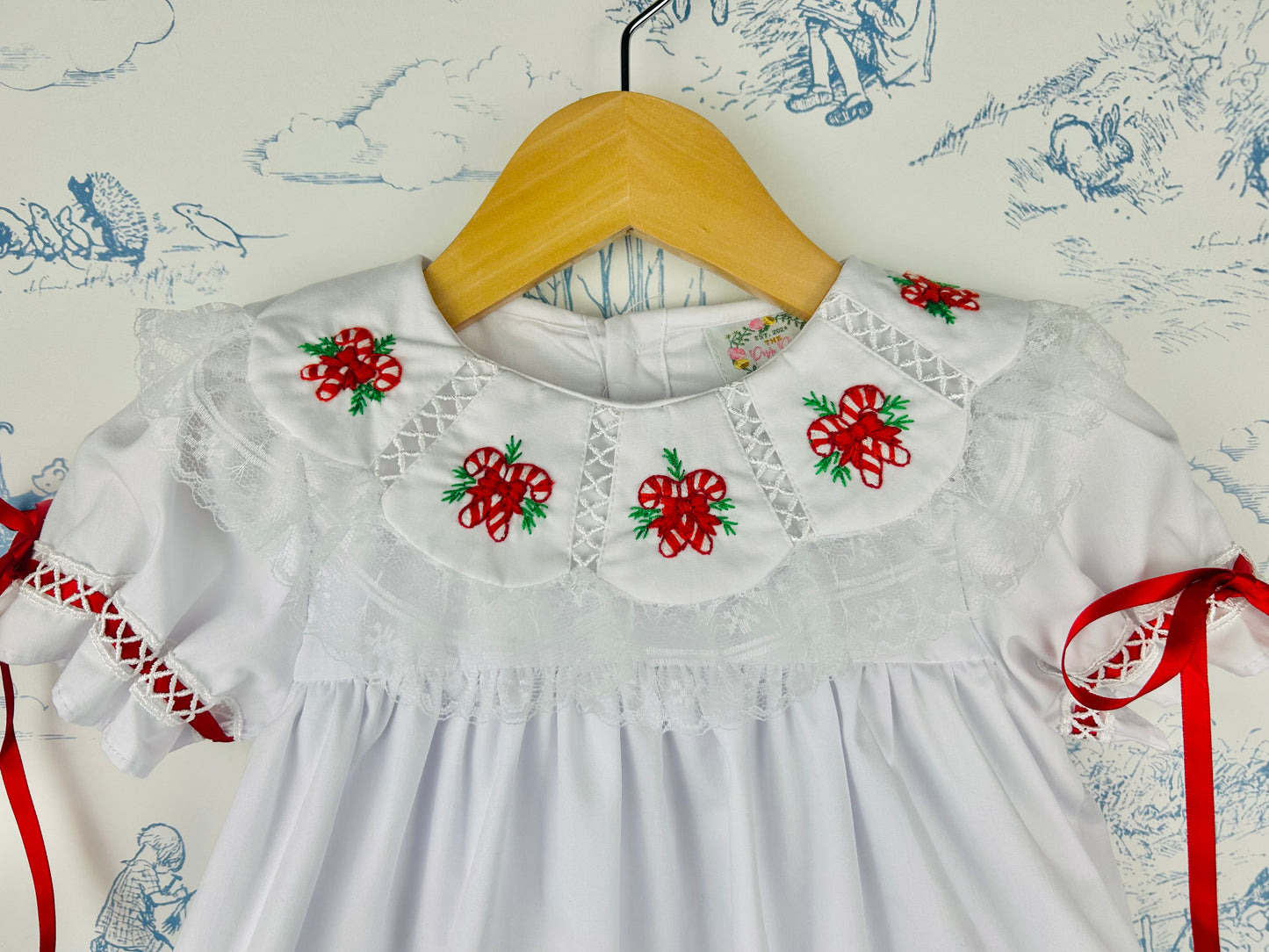 Candy Cane Heirloom Dress