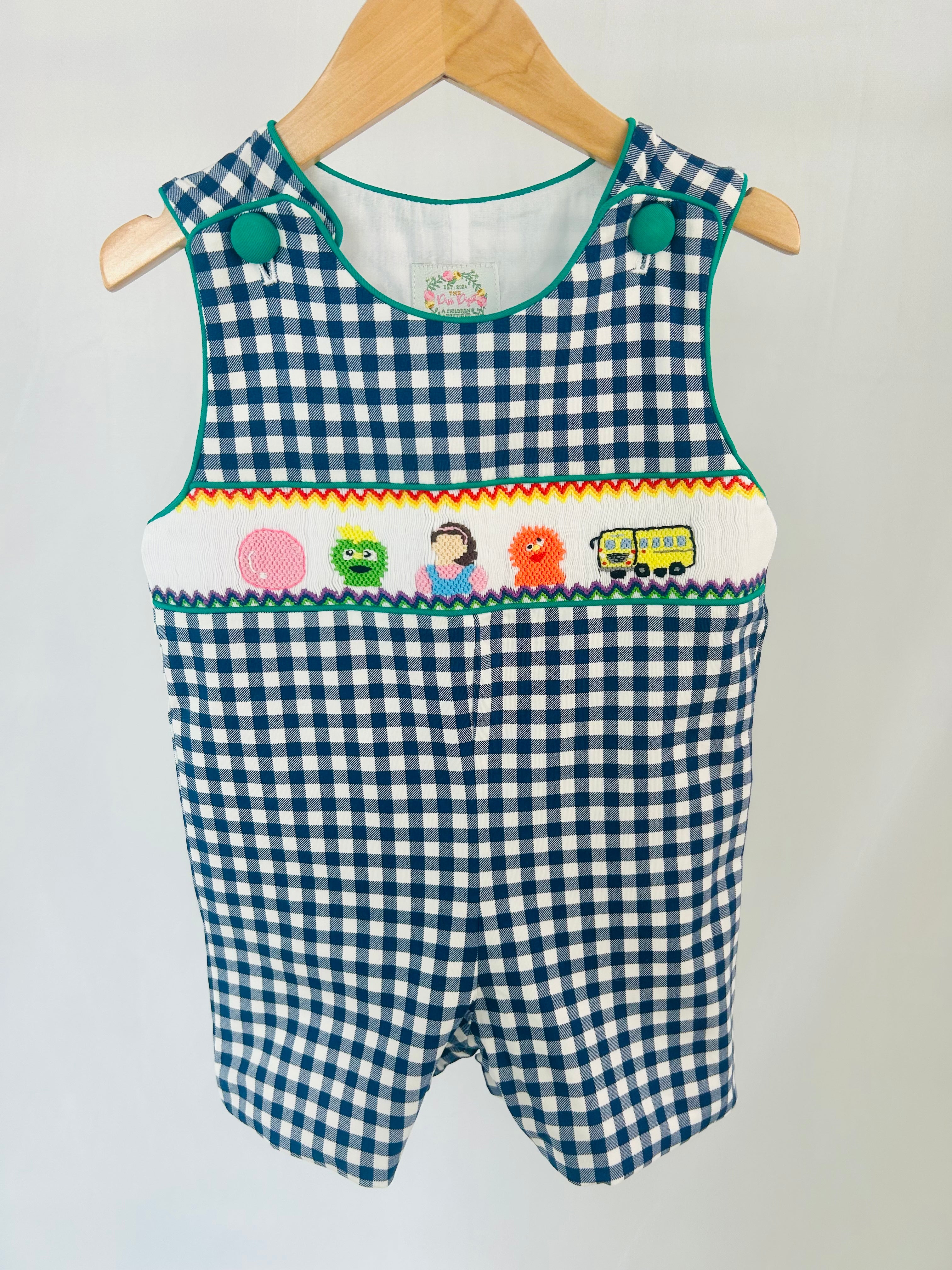 Ms. Rachel Smocked Jon Jon