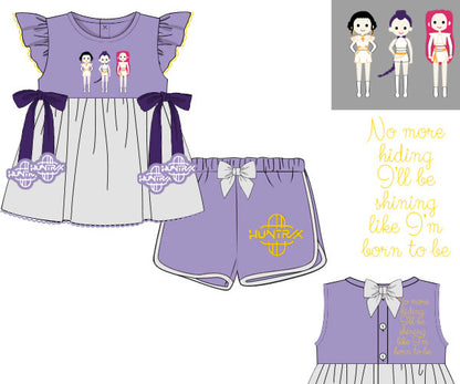 Hunter’s Patterns Shorts Set