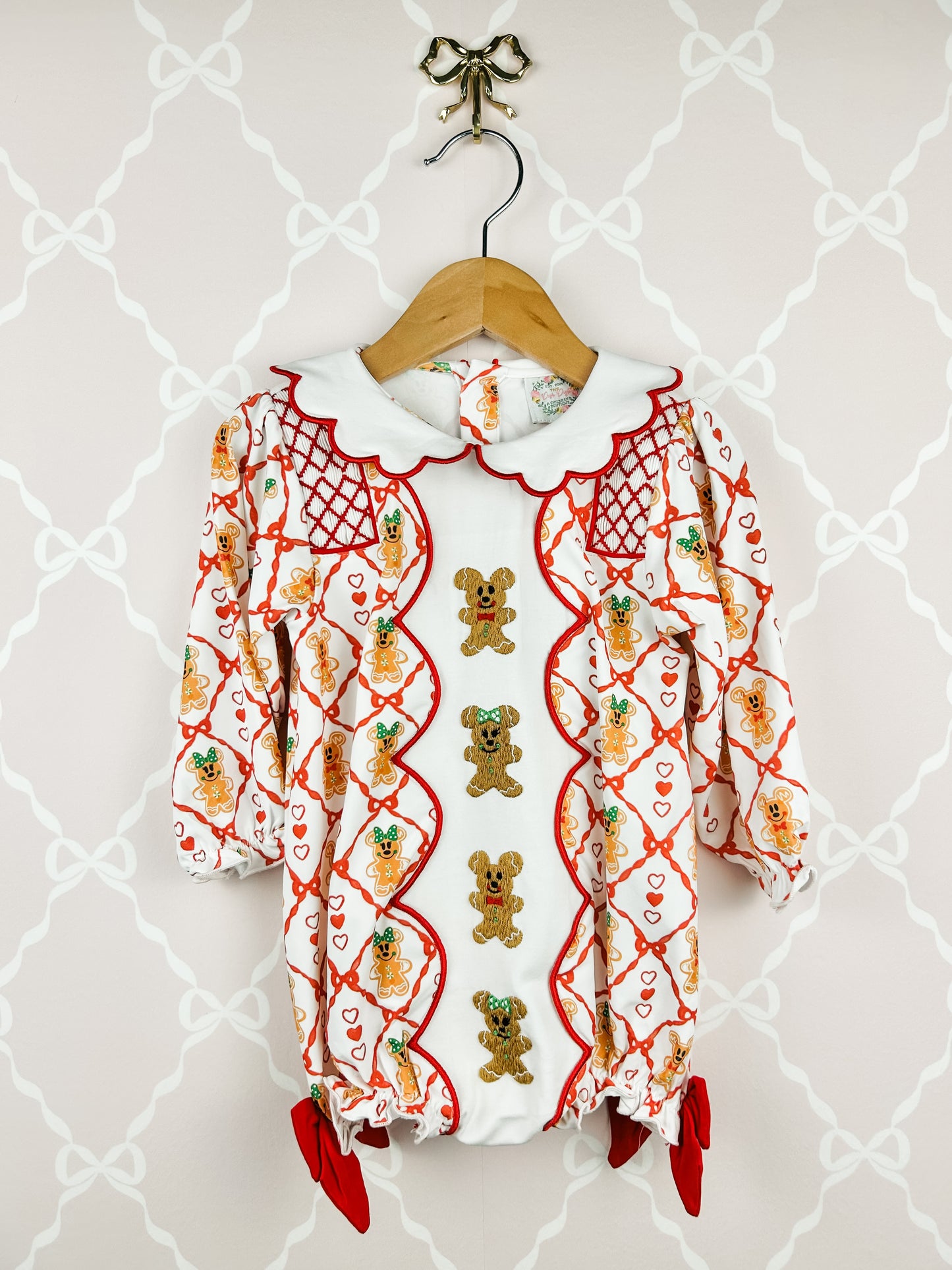 Gingerbread Mouse Girls Bubble