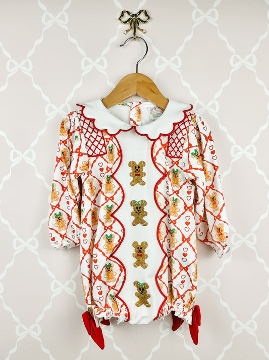 Gingerbread Mouse Girls Bubble