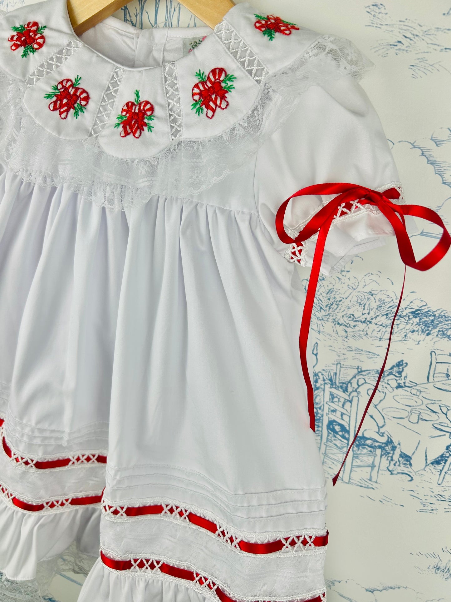 Candy Cane Heirloom Dress