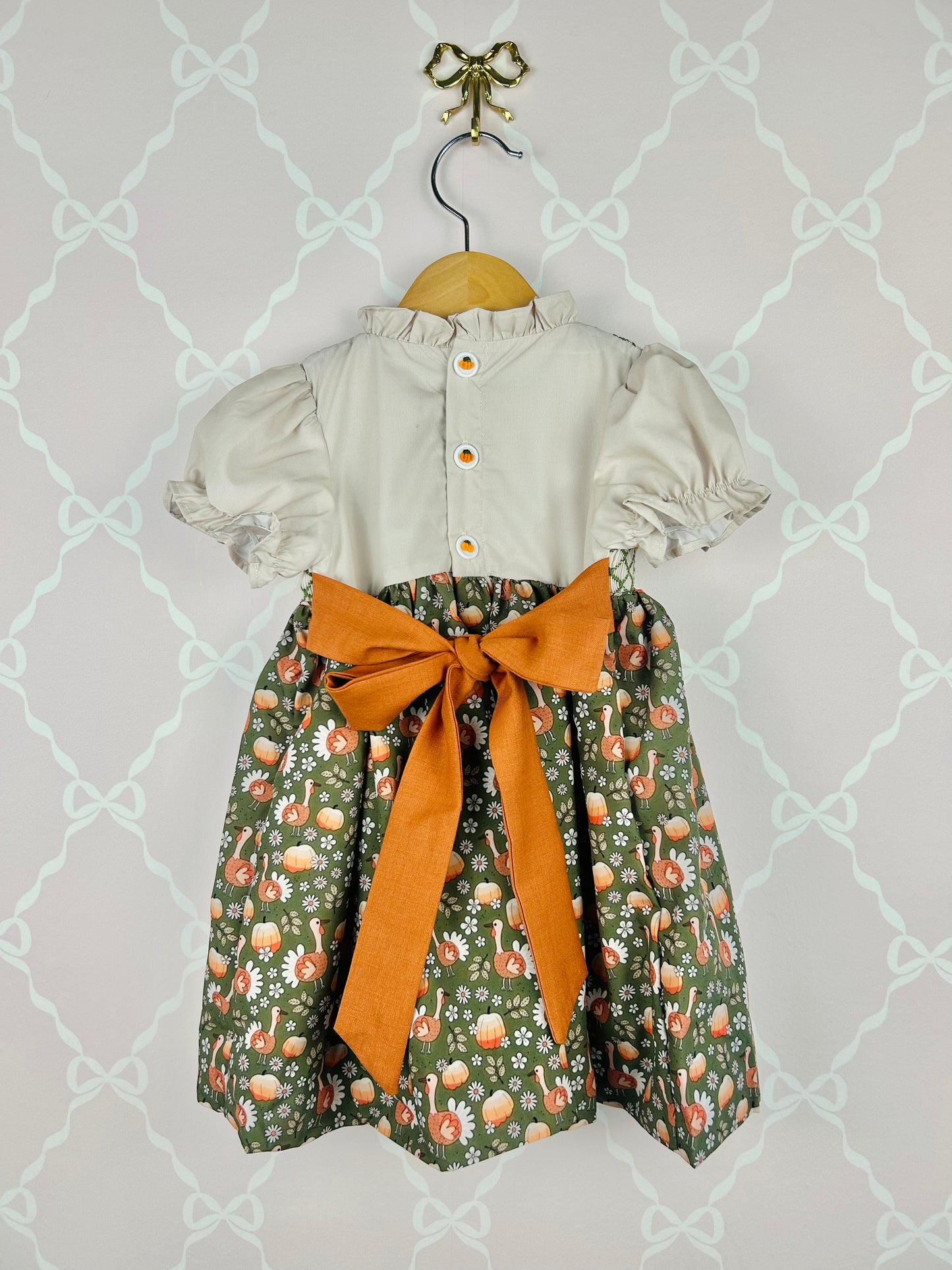 Turkey and Pumpkin Dress