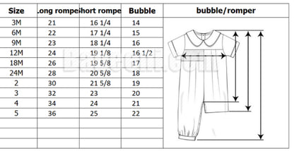 Pink Camping Smocked Bubble