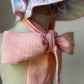 Pink Peony Bonnet