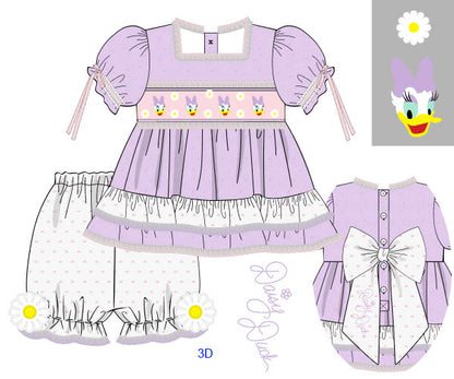 Sassy Duck Bloomer Set