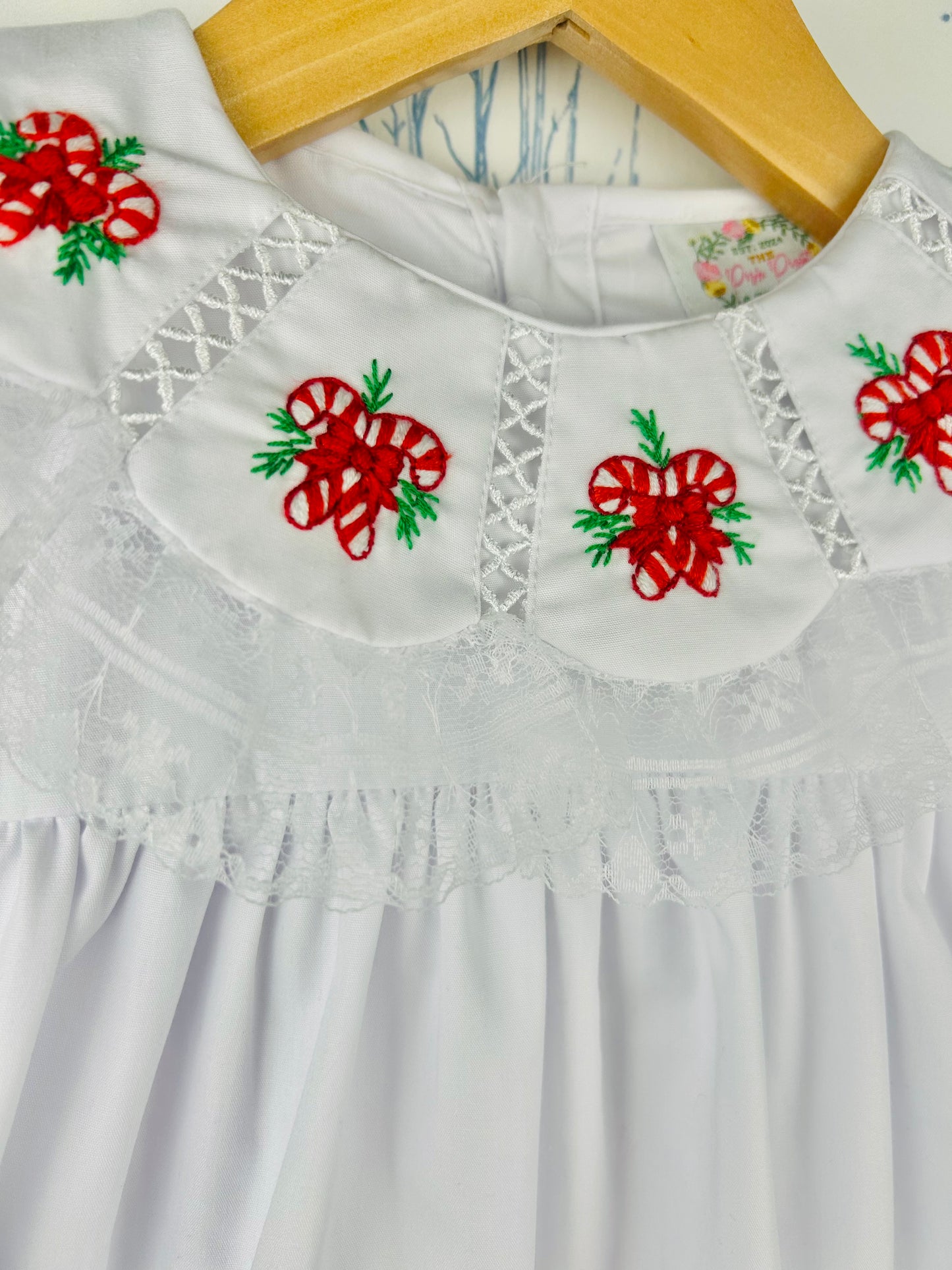 Candy Cane Heirloom Dress