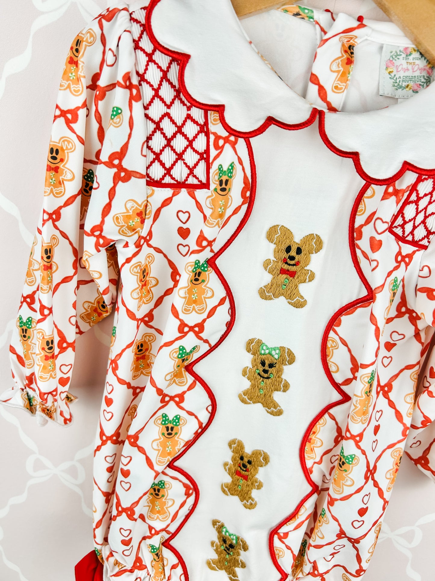 Gingerbread Mouse Girls Bubble