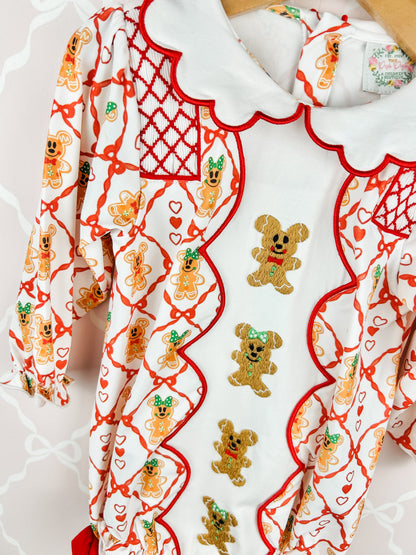 Gingerbread Mouse Girls Bubble