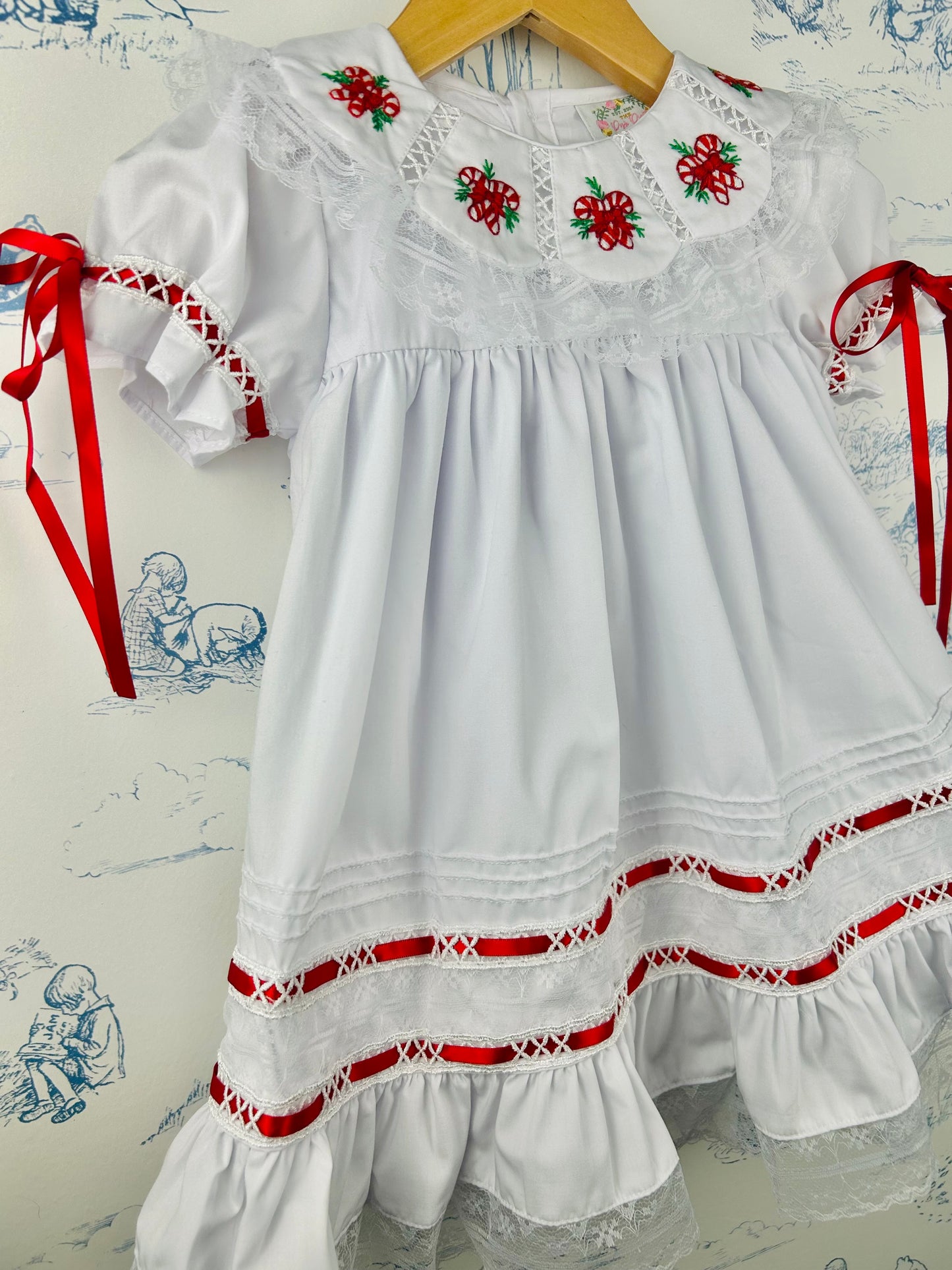 Candy Cane Heirloom Dress