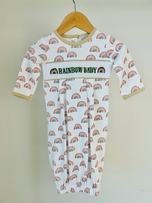 Rainbow Baby Gown