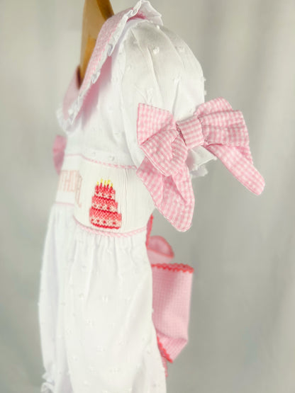 Birthday Girl Bow Bubble