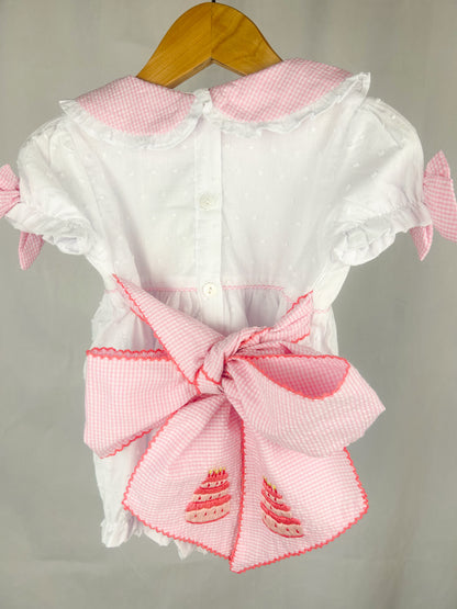 Birthday Girl Bow Bubble