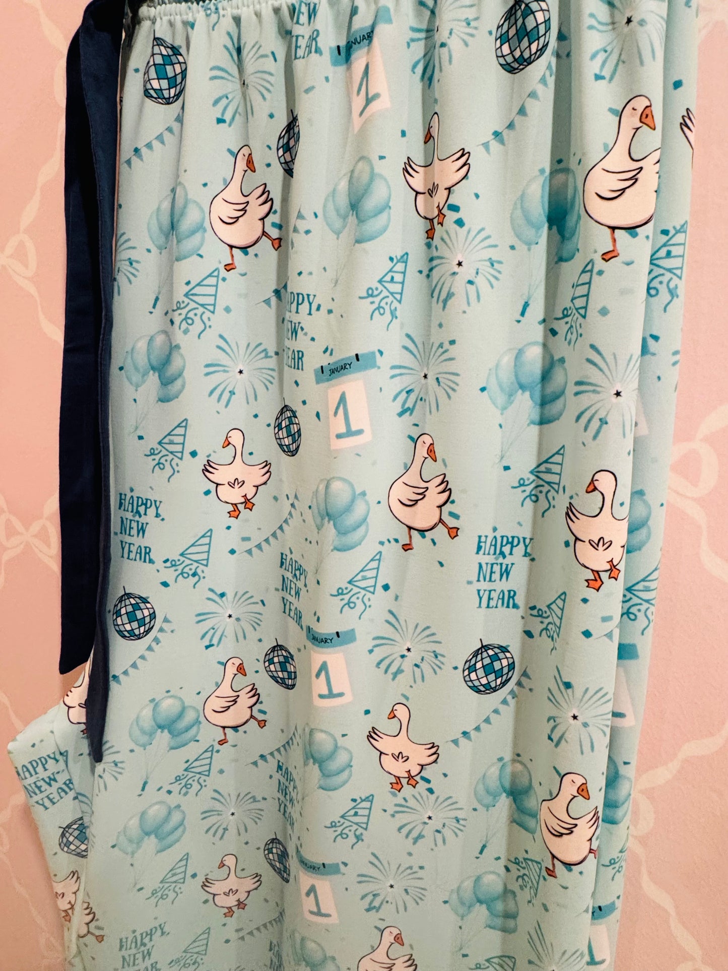 New Years Goose Dad Pajama Pants