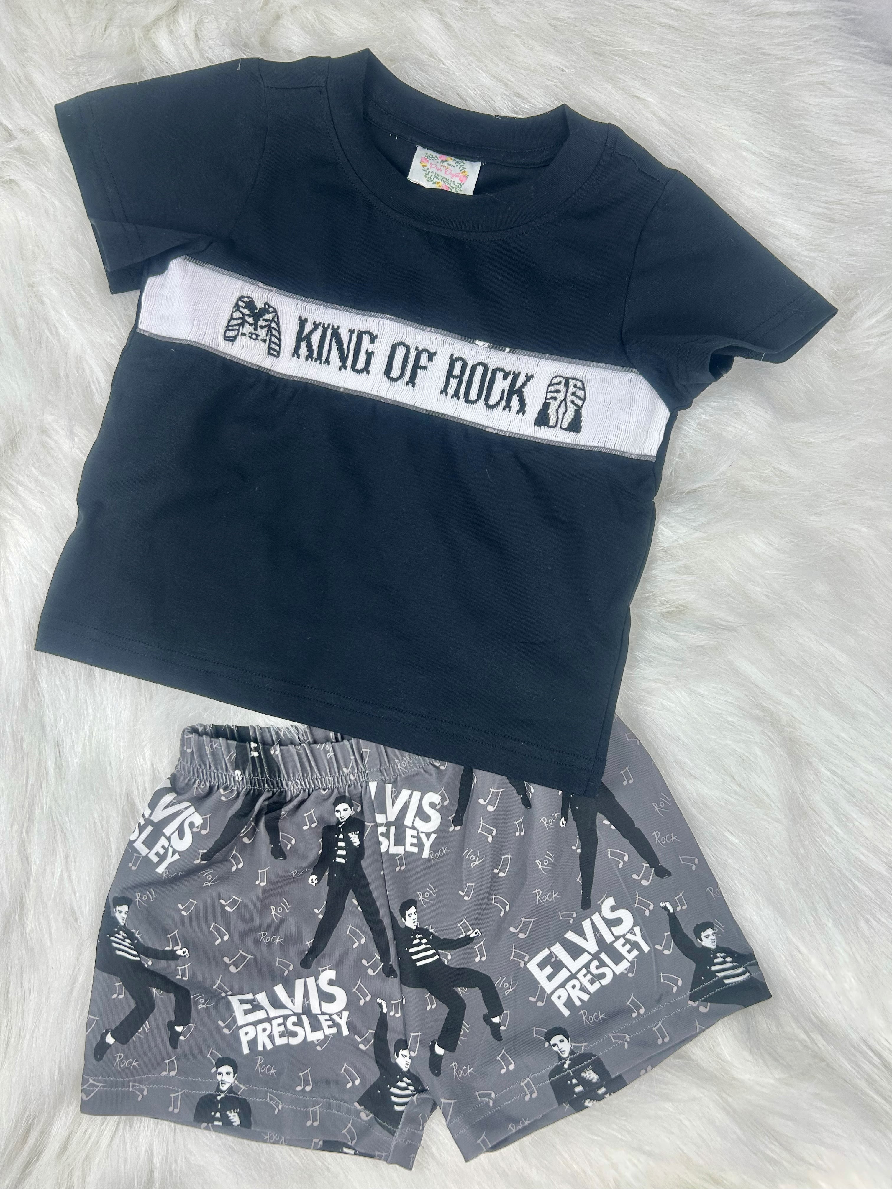 King of Rock Boys Short Set