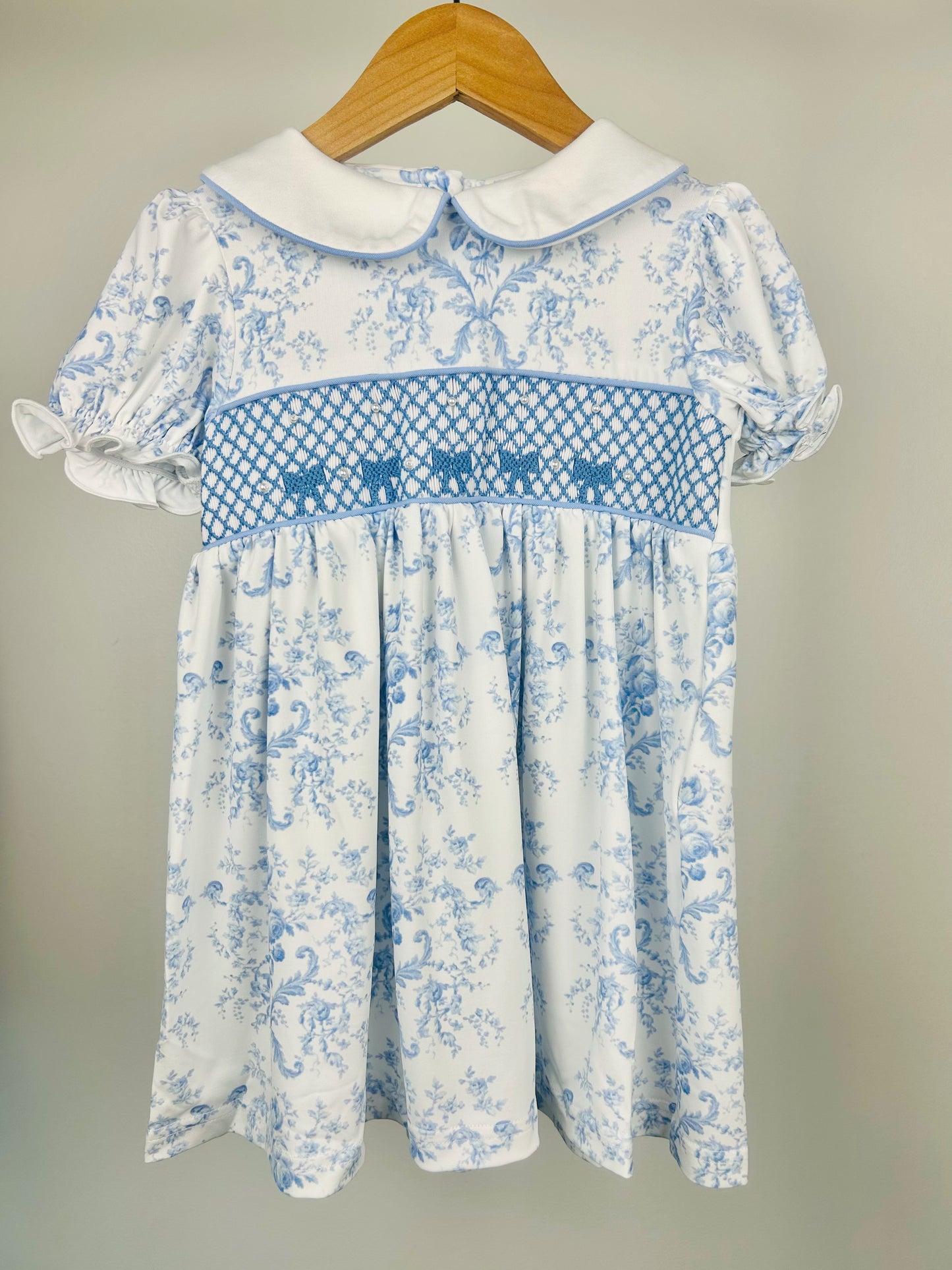 Grandmillenial Bows and Pearls Dress