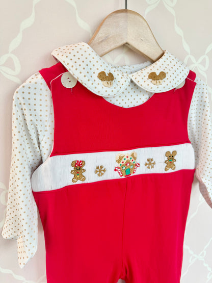 Gingerbread Boys Overall Set