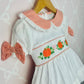 Pumpkin and Bows Bloomer Set