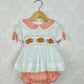Pumpkin and Bows Bloomer Set