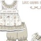 PO1230 Love Grows Here Bloomer Set PREORDER