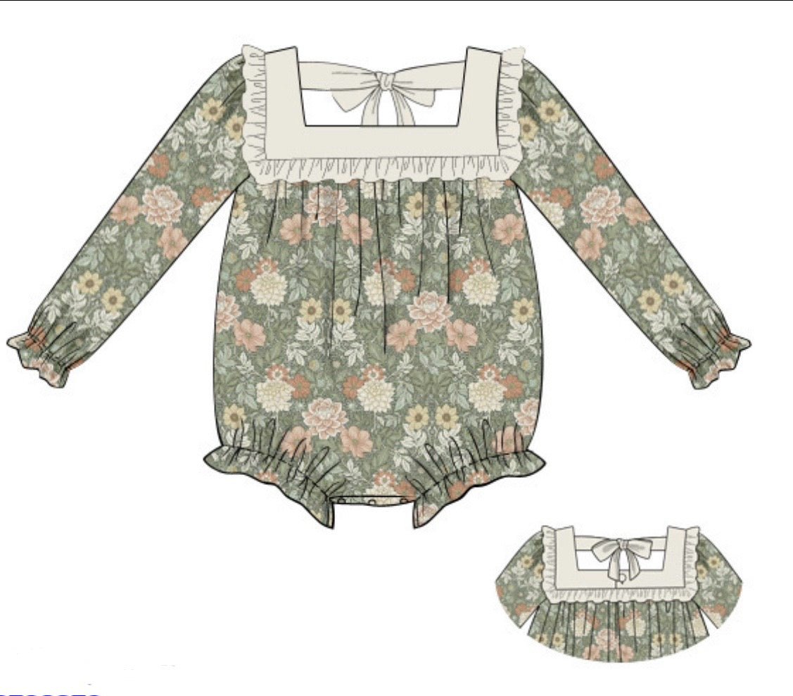Sage Floral Bubble