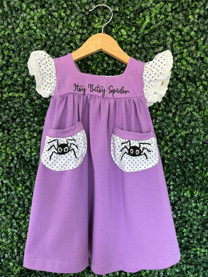 Itsy Bitsy Spider French Knot Dress