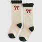 Little Stocking Co Vanilla Bow Lace Knee Socks