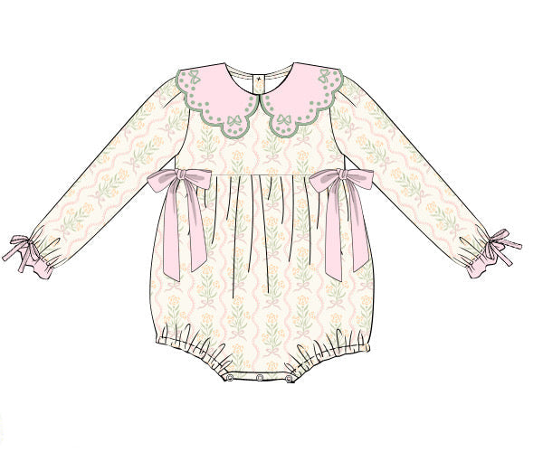 Pink Fall Floral Bubble