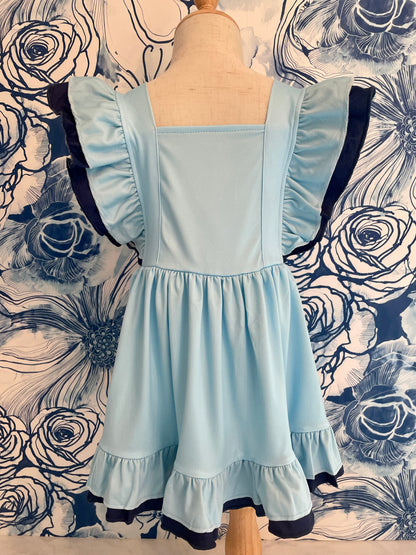 Bluey Embroidered Sundress