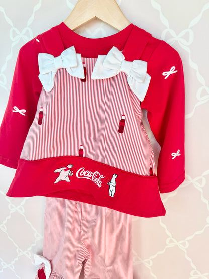 Beary Merry Sips Girls Pant Set