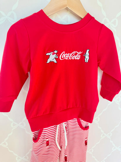 Beary Merry Sips Boys Jogger Set