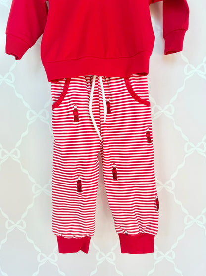Beary Merry Sips Boys Jogger Set