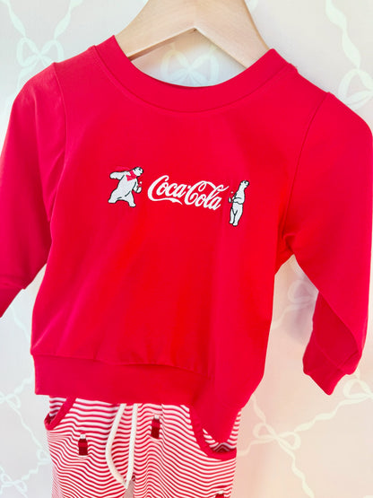 Beary Merry Sips Boys Jogger Set