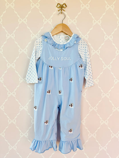 Jolly Soul Girls Overall Set