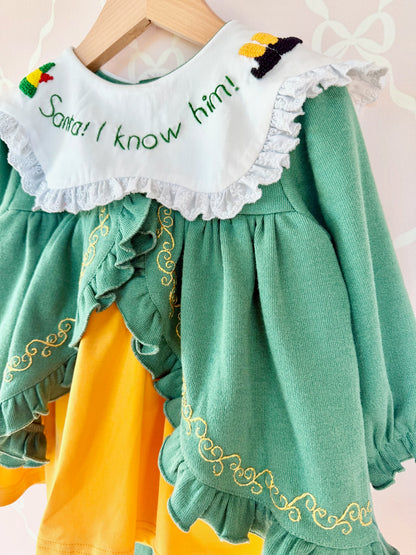 Santa! I Know Him Girls Pant Set