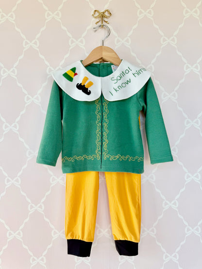 Santa! I Know Him Boys Jogger Set