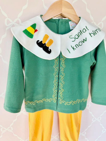 Santa! I Know Him Boys Jogger Set