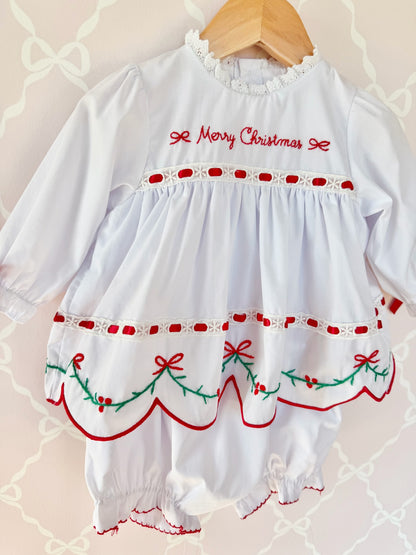 Holiday Heirloom Bloomer Set