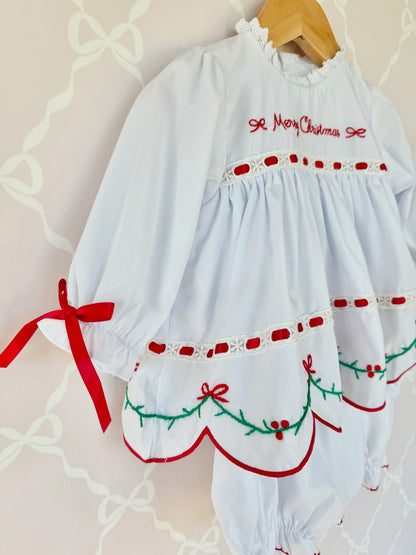 Holiday Heirloom Bloomer Set