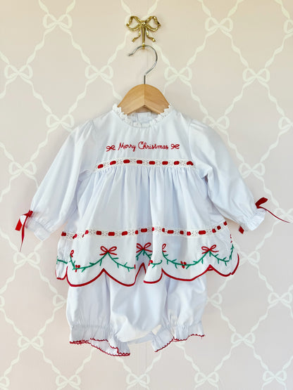 Holiday Heirloom Bloomer Set