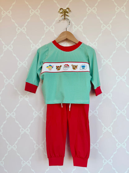 Rudolph Boys Pants Set