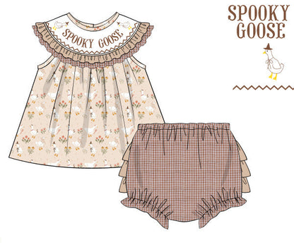 Spooky Goose Bloomer Set