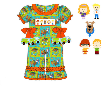 Mystery Gang Romper