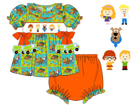 Scooby Doo Girls Bloomer Set